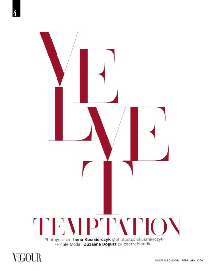 VIGOUR MAGAZINE The Nude & Boudoir | February 2026 | Issue 03, page 4