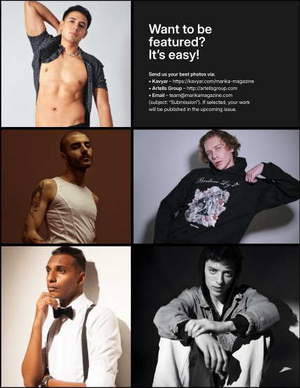 MARIKA MAGAZINE MEN (ISSUE 6110 - JANUARY), page 3