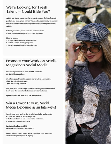ARTELLS MAGAZINE - PORTRAIT MAY (Vol 3243), page 3