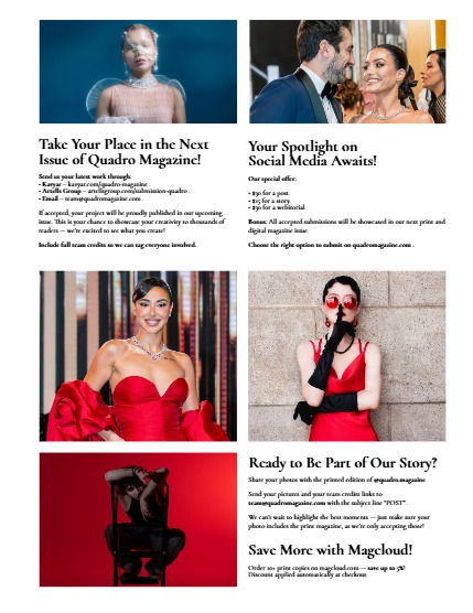 QUADRO MAGAZINE - FASHION & GLAMOUR MARCH (Vol 1504), page 3