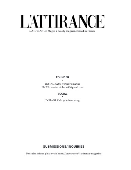 L'ATTIRANCE BOLD GLAMOUR 29 July 2026, page 2
