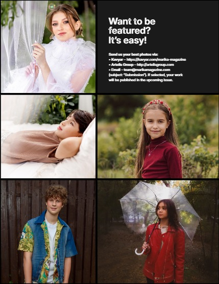 MARIKA MAGAZINE TEEN & KIDS (ISSUE 6026 - NOVEMBER), page 3