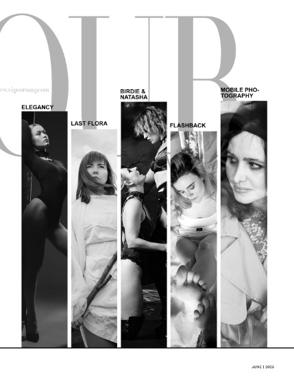 VIGOUR MAGAZINE Black And White | June 2025 | Issue 02, page 3