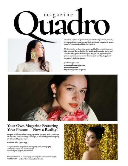 QUADRO MAGAZINE - EMOTIONS. ART. FASHION AUGUST (Vol 1213), page 2