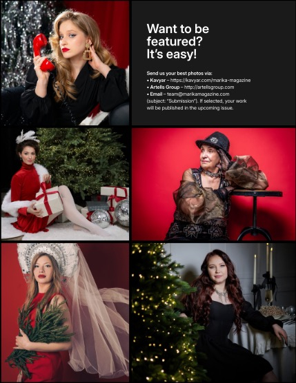 MARIKA MAGAZINE CHRISTMAS (ISSUE 6099 - JANUARY), page 3