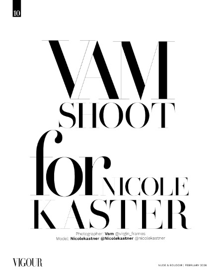 VIGOUR MAGAZINE The Nude & Boudoir | February 2026 | Issue 01, page 10