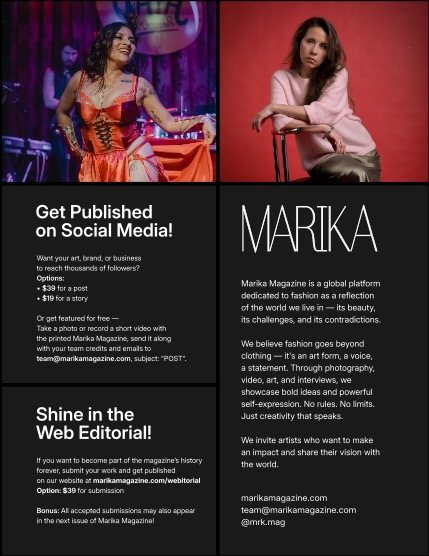 MARIKA MAGAZINE PORTRAIT (ISSUE 6266 - APRIL), page 2