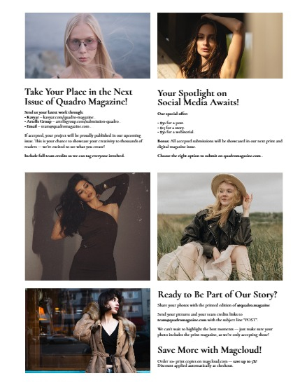 QUADRO MAGAZINE - PORTRAIT DECEMBER (Vol 1393), page 3