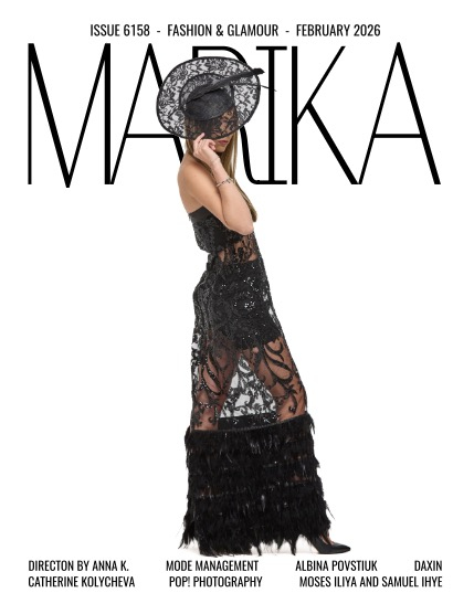 MARIKA MAGAZINE FASHION & GLAMOUR (ISSUE 6158 - FEBRUARY), page 1