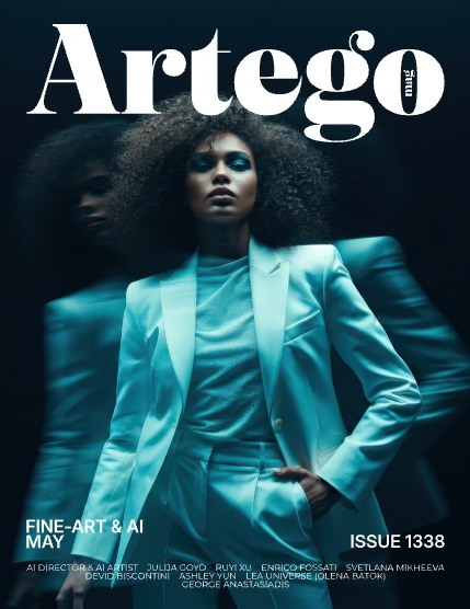 ARTEGO MAGAZINE - FINE-ART & AI MAY ISSUE 1338, page 1