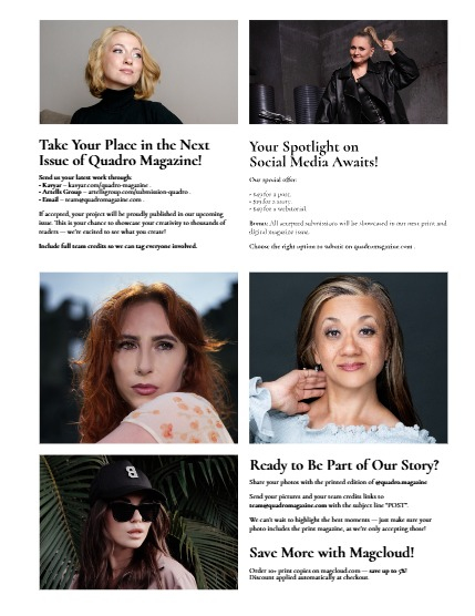 QUADRO MAGAZINE - PORTRAIT JUNE (Vol 1656), page 3