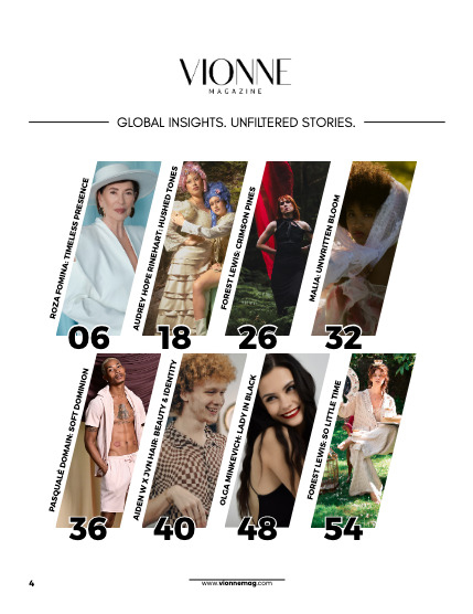VIONNE Magazine - ISSUE #15 - JULY, page 4