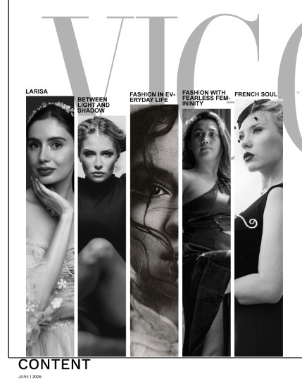 VIGOUR MAGAZINE The Black And White | June 2026 | Issue 03, page 2