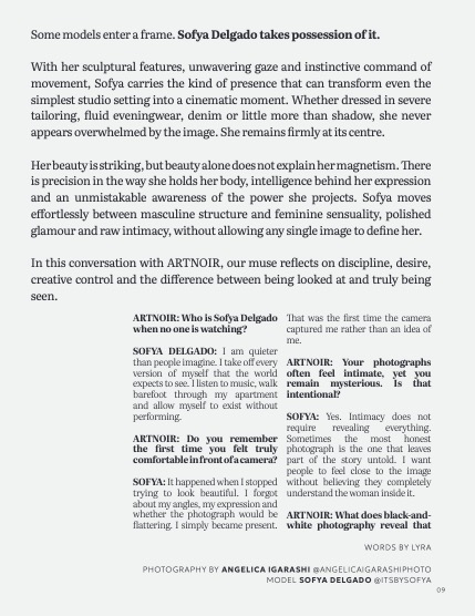 ARTNOIR Magazine Issue 01 July 2026, page 9