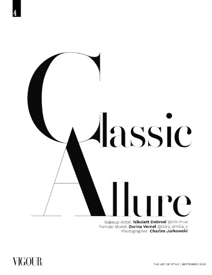 VIGOUR MAGAZINE The Art of Style | September 2025 | Issue 02, page 4