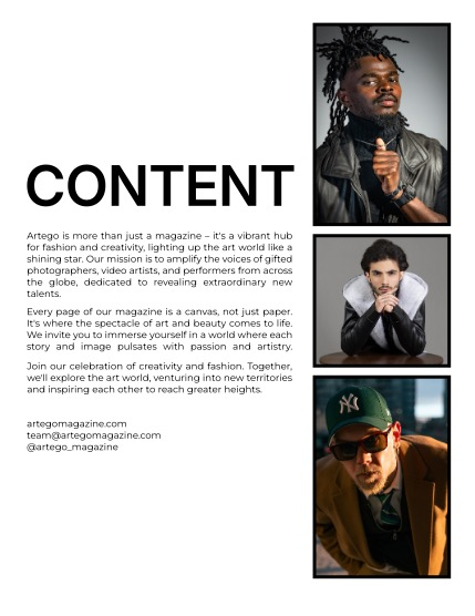 ARTEGO MAGAZINE - MEN JANUARY ISSUE 1194, page 2