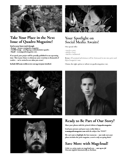 QUADRO MAGAZINE - MEN JUNE (Vol 1633), page 3