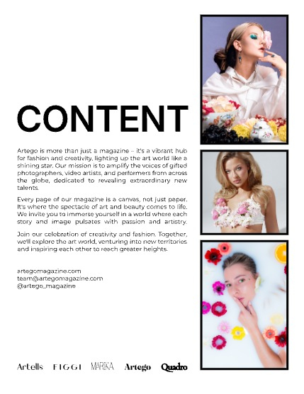 ARTEGO MAGAZINE - PORTRAIT MAY ISSUE 1368, page 2
