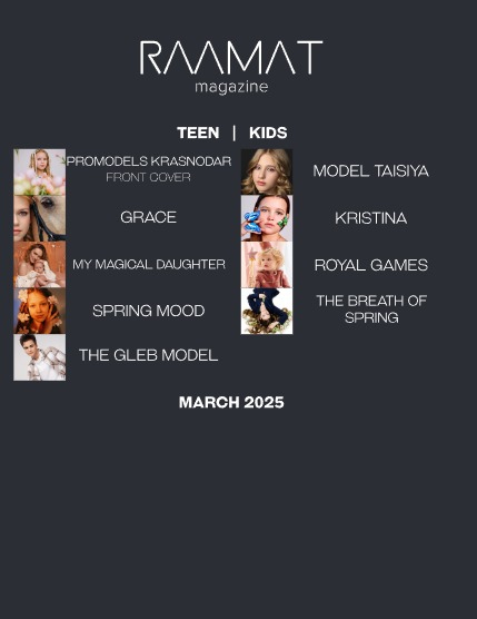 RAAMAT Magazine March 2025 Teen&Kids Edition Issue 1, page 3