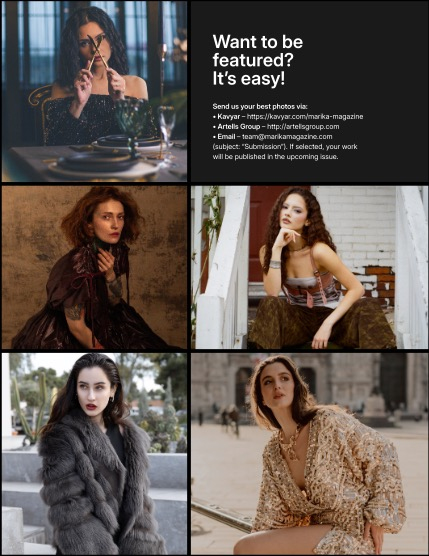 MARIKA MAGAZINE FASHION & GLAMOUR (ISSUE 6132 - JANUARY), page 3