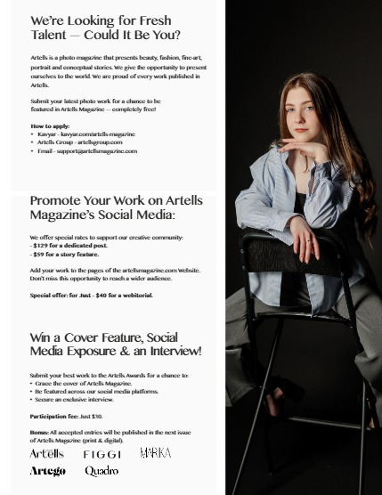 ARTELLS MAGAZINE - PORTRAIT APRIL (Vol 4012), page 3