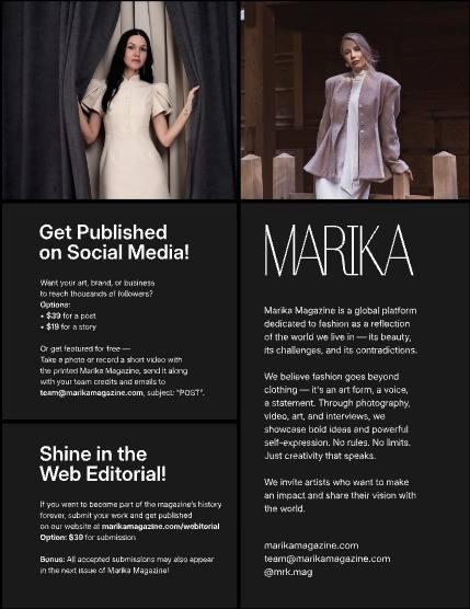 MARIKA MAGAZINE PORTRAIT (ISSUE 6294 - May), page 2