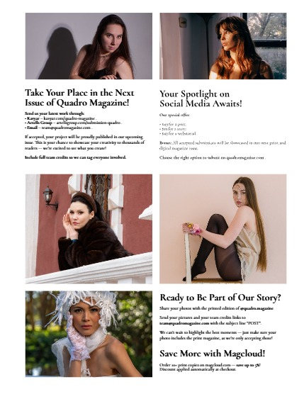 QUADRO MAGAZINE - PORTRAIT MAY (Vol 1607), page 3