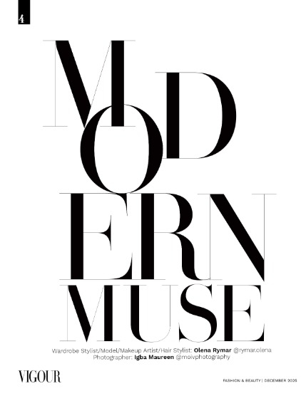 VIGOUR MAGAZINE Fashion & Beauty | December 2025 | Issue 02, page 4