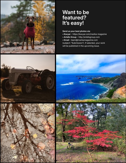 MARIKA MAGAZINE NATURE & TRAVELS (ISSUE 6116 - JANUARY), page 3