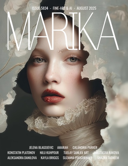 MARIKA MAGAZINE FINE-ART & AI (ISSUE 5834 - August), page 1