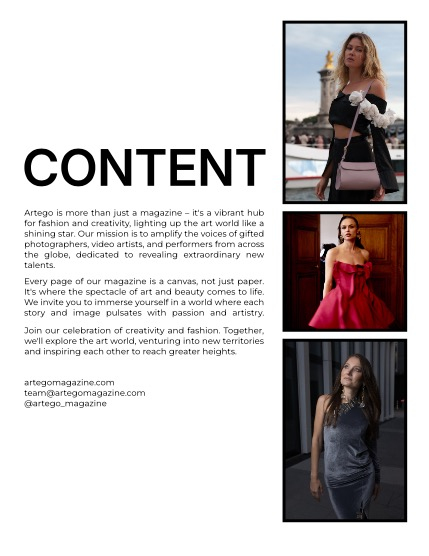 ARTEGO MAGAZINE - FASHION & GLAMOUR SEPTEMBER ISSUE 1052, page 2