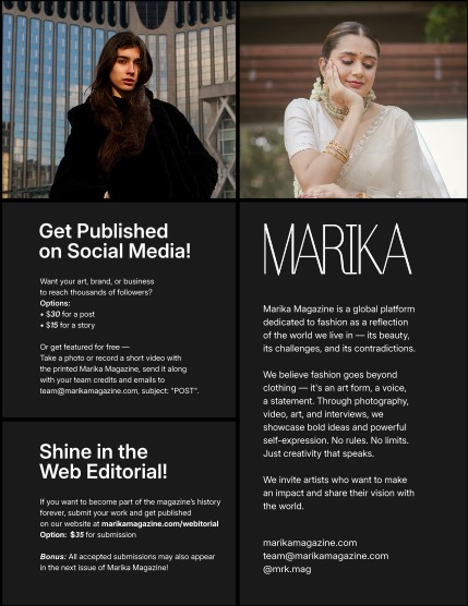 MARIKA MAGAZINE PORTRAIT (ISSUE 6223 - MARCH), page 2