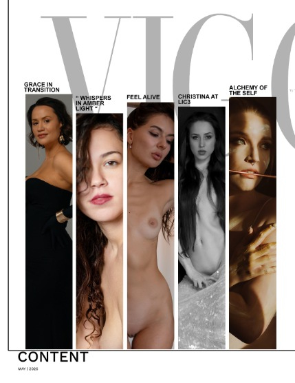 VIGOUR MAGAZINE The Nude & Boudoir | May 2026 | Issue 01, page 2