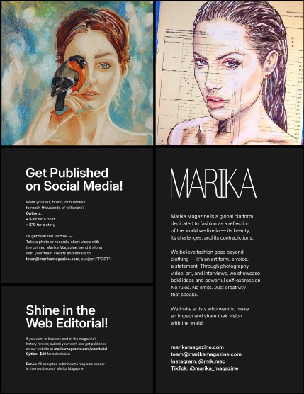 MARIKA MAGAZINE FINE-ART & AI (ISSUE 6332 - JULY), page 2