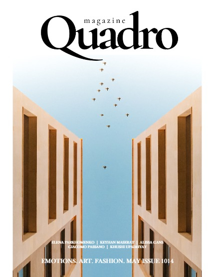 QUADRO MAGAZINE - EMOTIONS. ART. FASHION MAY (Vol 1014), page 1