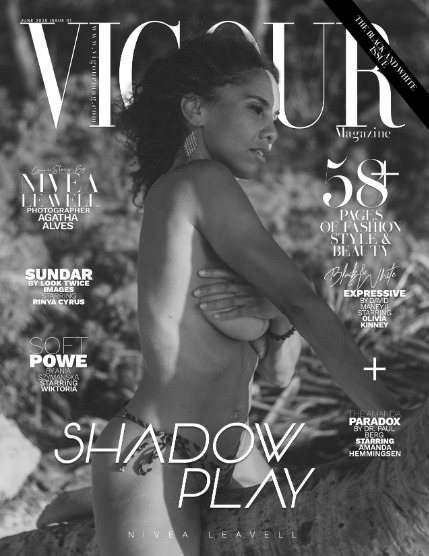 VIGOUR MAGAZINE Black And White | June 2025 | Issue 01, page 1