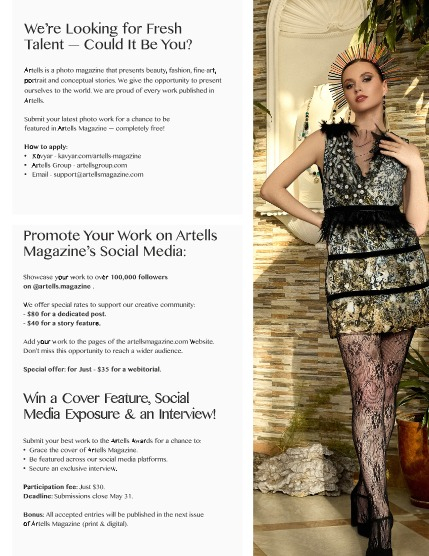 ARTELLS MAGAZINE - FASHION & GLAMOUR JUNE (Vol 3304), page 3