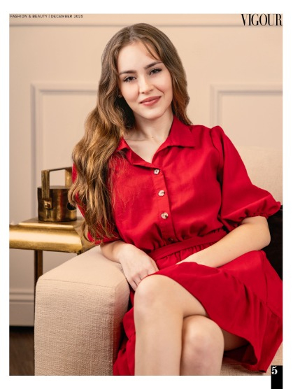 VIGOUR MAGAZINE Fashion & Beauty | December 2025 | Issue 09, page 5