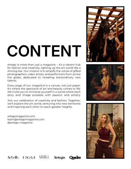 ARTEGO MAGAZINE - PORTRAIT AUGUST ISSUE 1463, page 2