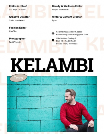 Kelambi Magazine Special Men Fashion Portrait December 3rd 2025, page 3