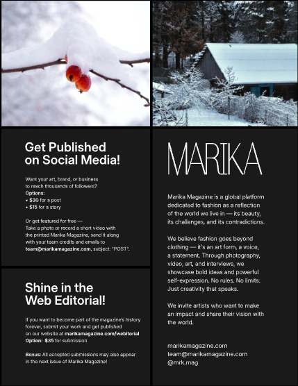 MARIKA MAGAZINE NATURE & TRAVELS (ISSUE 6083 - DECEMBER), page 2