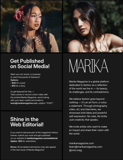 MARIKA MAGAZINE PORTRAIT (ISSUE 5978 - October), page 2