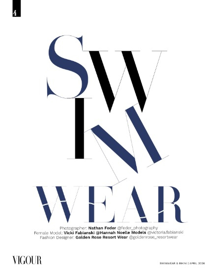 VIGOUR MAGAZINE Swimwear & Bikini | April 2026 | Issue 01, page 4