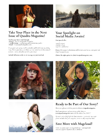 QUADRO MAGAZINE - PORTRAIT FEBRUARY (Vol 1470), page 3