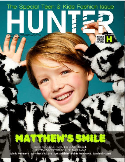 The HHUNTER Magazine Teen & KIDS issue April 2025, page 1