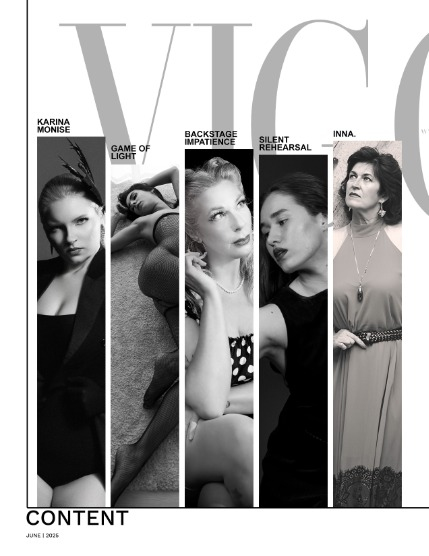 VIGOUR MAGAZINE Black And White | June 2025 | Issue 03, page 2