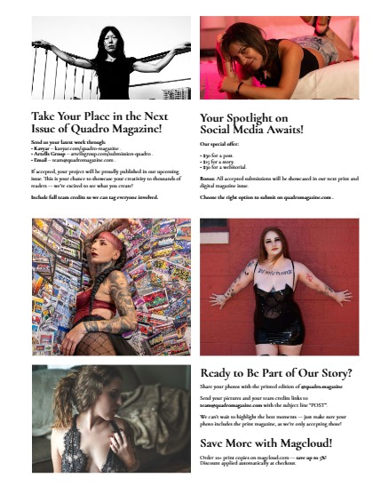 QUADRO MAGAZINE - EMOTIONS. ART. FASHION AUGUST (Vol 1206), page 3