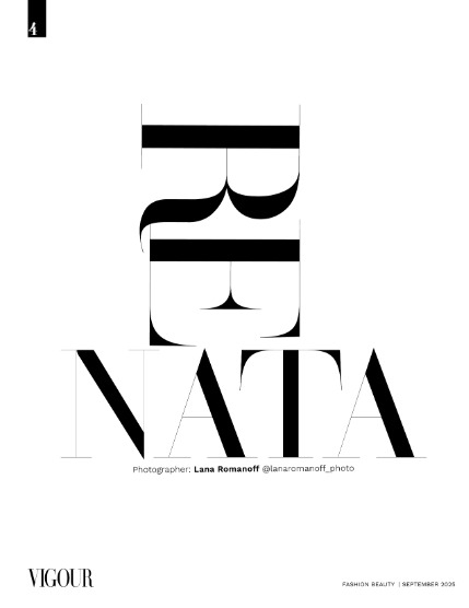 VIGOUR MAGAZINE Fashion & Beauty | September 2025 | Issue 09, page 4