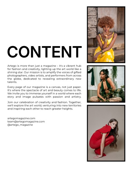 ARTEGO MAGAZINE - FASHION & GLAMOUR JUNE ISSUE 1396, page 2