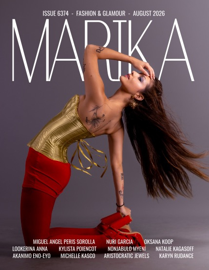 MARIKA MAGAZINE FASHION & GLAMOUR (ISSUE 6374 - AUGUST), page 1